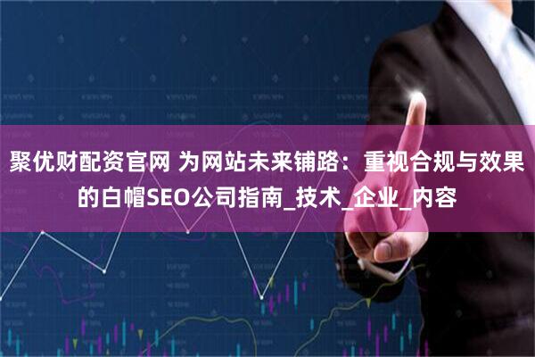 聚优财配资官网 为网站未来铺路：重视合规与效果的白帽SEO公司指南_技术_企业_内容